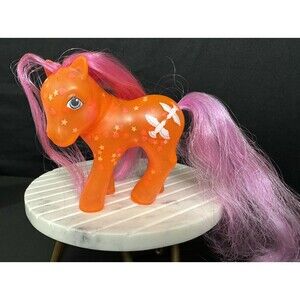 Vintage G1 My Little Pony Glow ‘n Show Bright Glow MLP 1987 Nostalgia Sparkle
